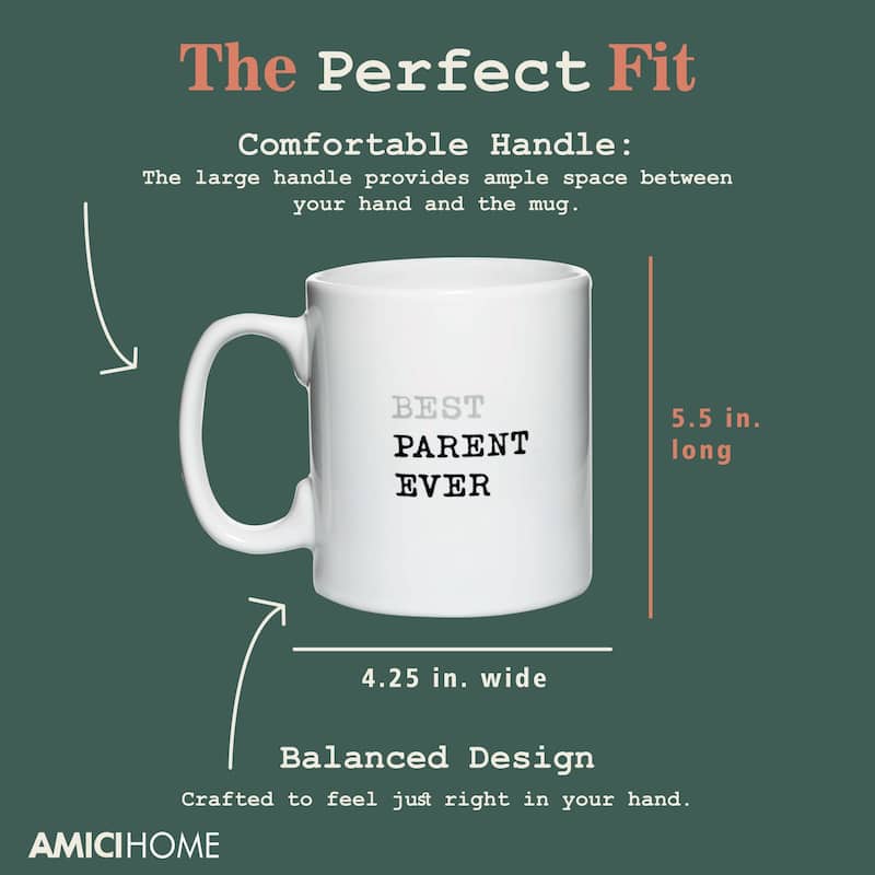 Amici Home Best Parent Ever Coffee Mug