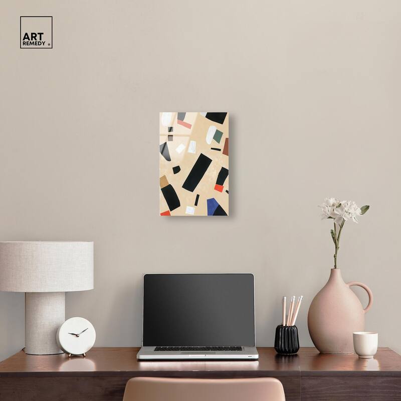 Mindscape Mosaic I Acrylic by Art Remedy, Ready to Hang