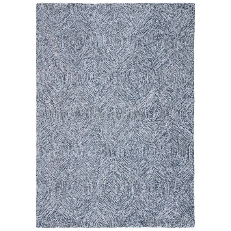 SAFAVIEH Handmade Micro-Loop Bunny Wool Rug