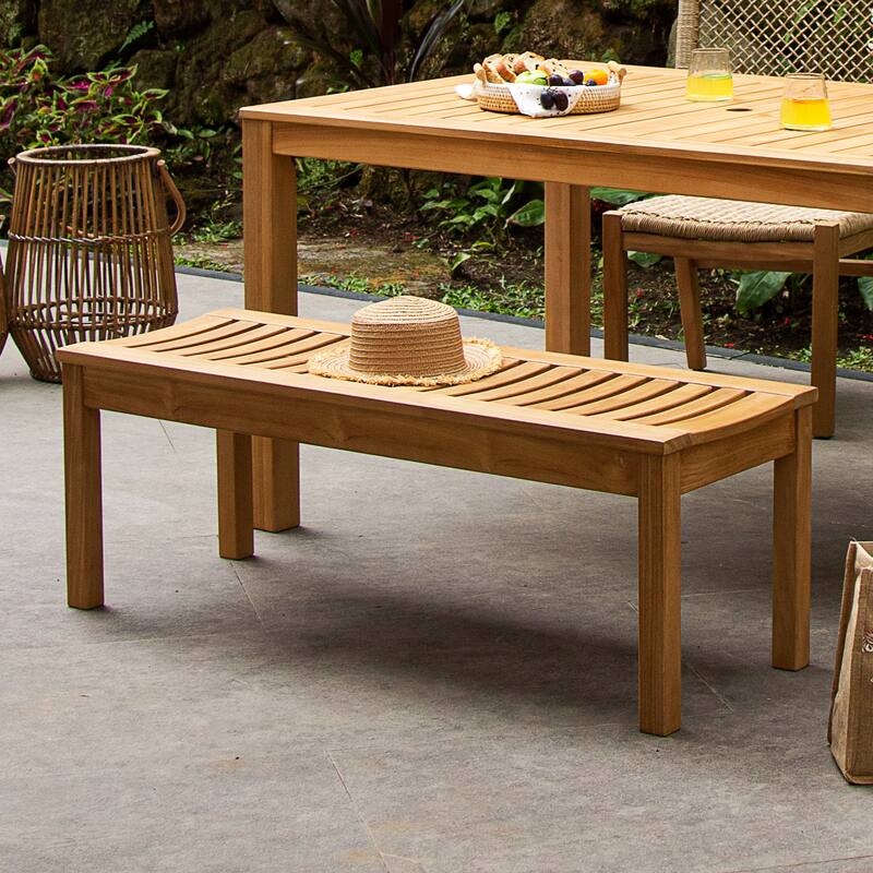 Cambridge Casual Helsi 4-Piece Outdoor Teak Dining Set