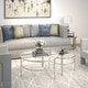 preview thumbnail 2 of 11, Gaia Round Nested Coffee Table - 36" Wide