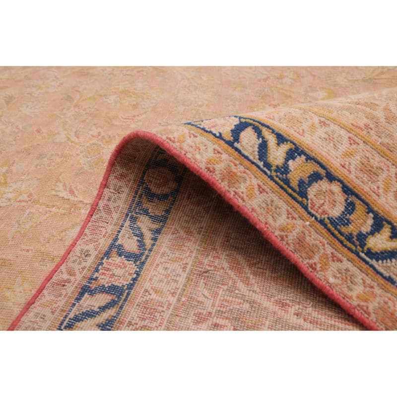 ECARPETGALLERY Hand-knotted Antalya Vintage Copper Wool Rug - 9'4 x 12'5