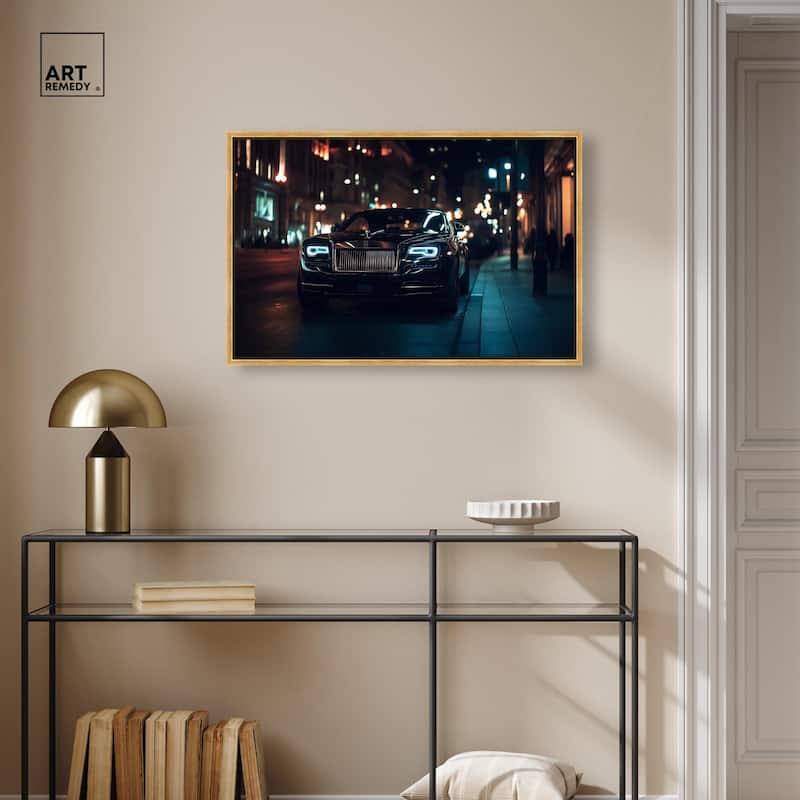 Phantom's Gleam Canvas by Art Remedy