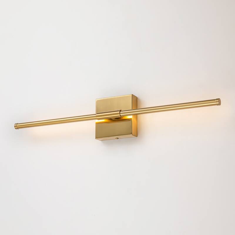 1-Light 23.6 in. Modern Linear Dimmable Integrated LED Bathroom Vanity Light Wall Sconce