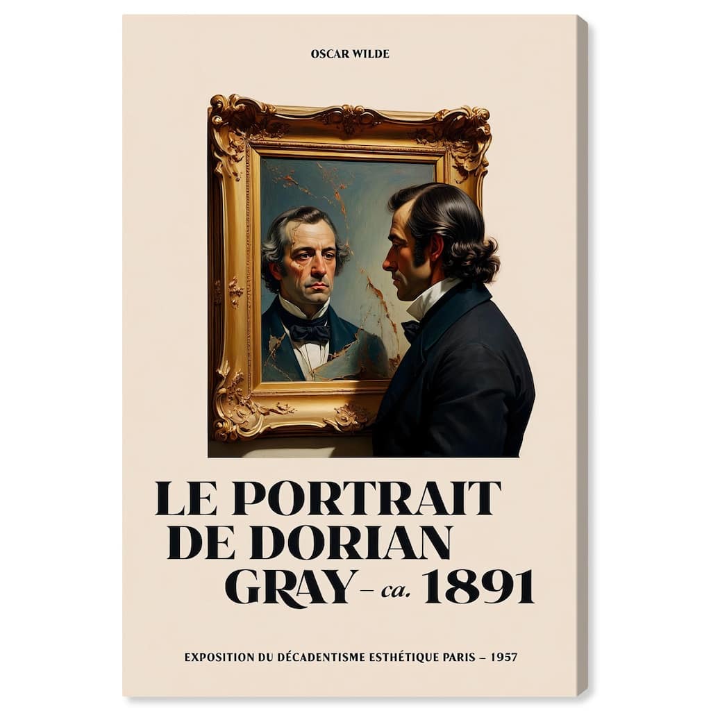 Decadent World of Dorian Gray Canvas by Art Remedy, Gallery Wrapped