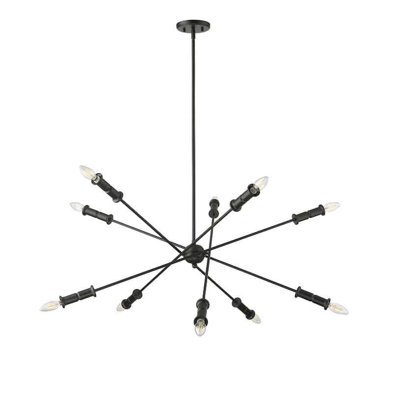 Millennium Lighting 29110 Potiss 10 Light 41" Wide Sputnik Chandelier