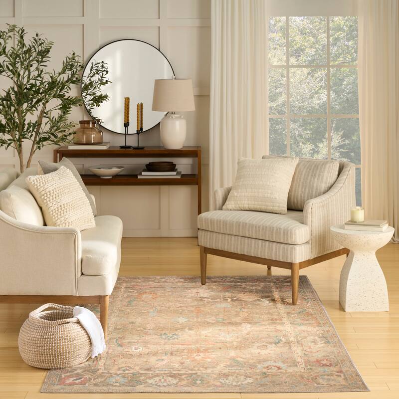 Nourison Vintage Washables Indoor only Persian Area Rug