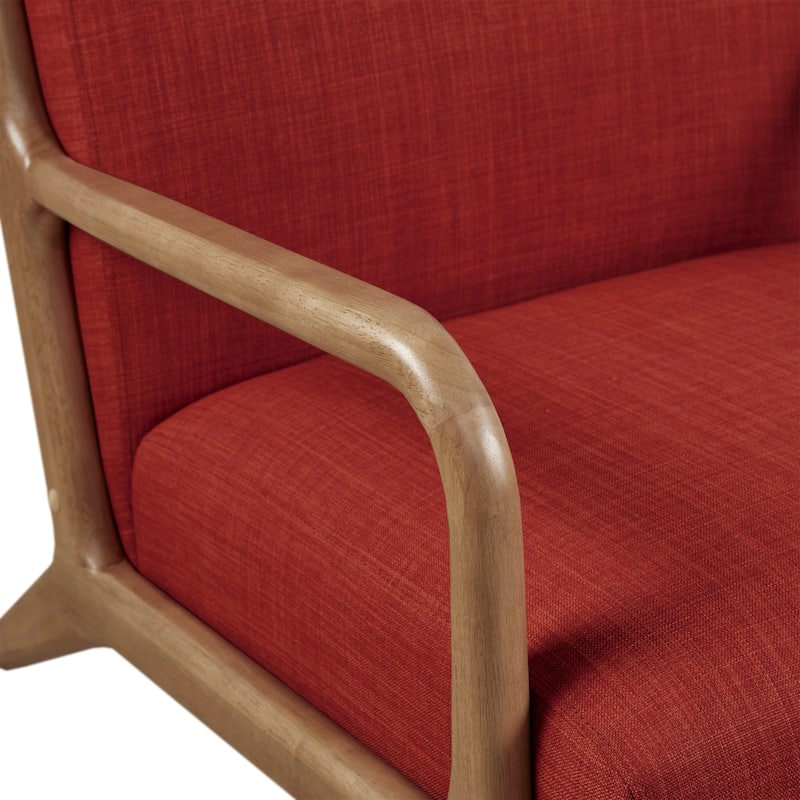 INK IVY Novak Mid Century Modern Accent Armchair