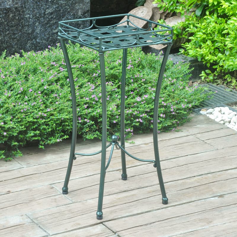 Santa Fe Square Iron Plant Stand