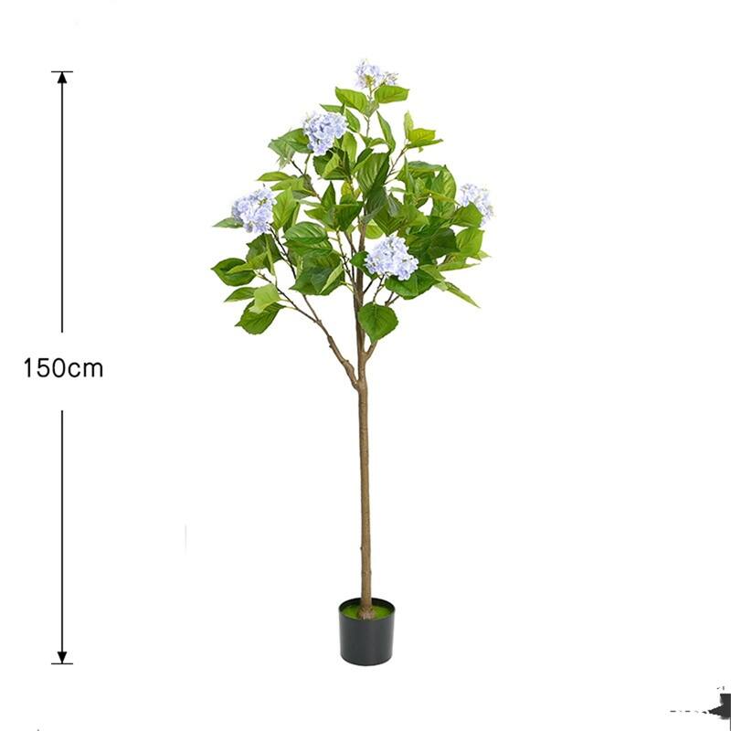 Artificial Hydrangea Tree for Home Wedding Living Room Decor