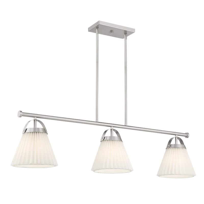 3-Light Linear Chandelier By Trade Winds