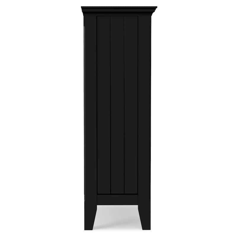 WYNDENHALL Normandy SOLID WOOD Entryway Storage Cabinet