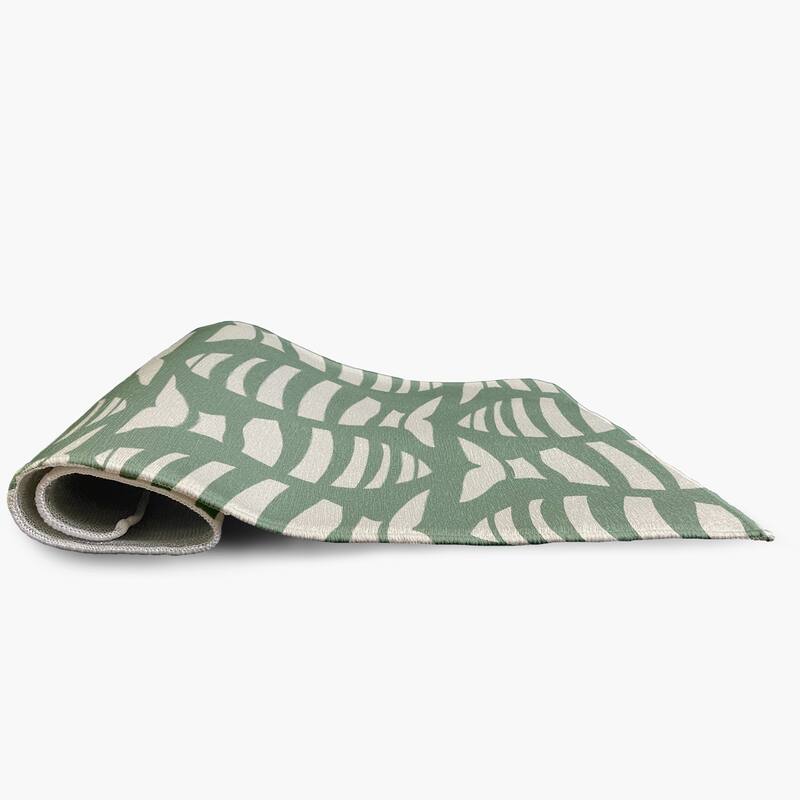 Swimming School Nautical Indoor/Outdoor Rug