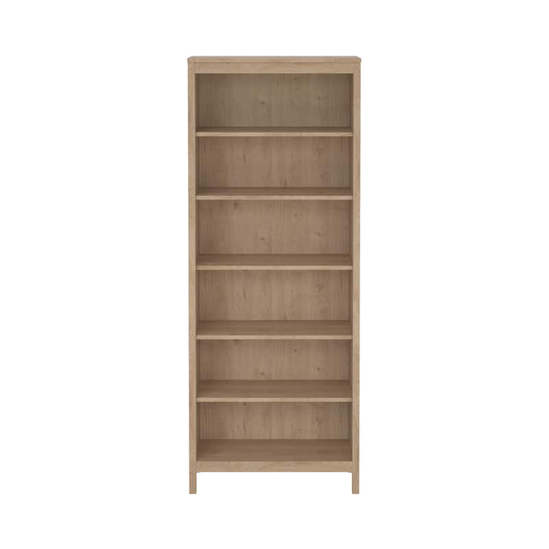Porch & Den Madrid Adjustable 6 Shelf Bookcase