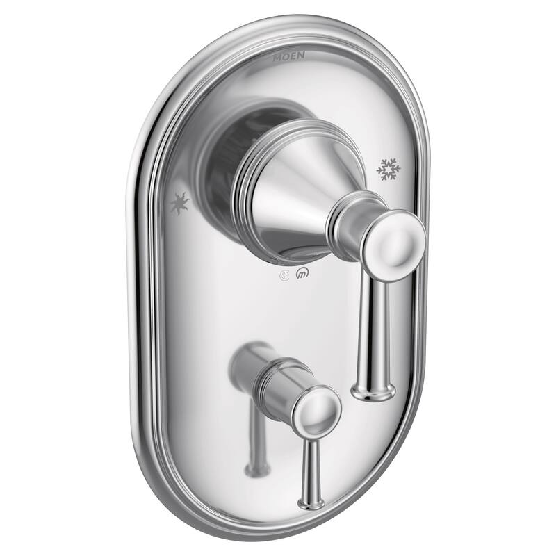 Moen Belfield 3 Function Pressure Balanced Valve Trim Only with Double - Chrome
