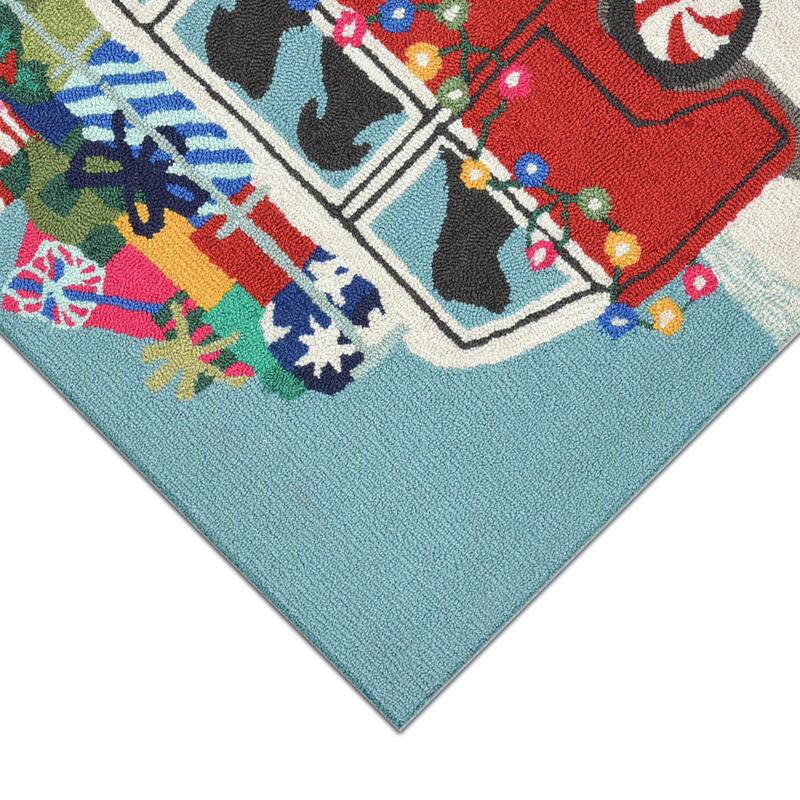 Liora Manne Frontporch Happy Howlidays Indoor/Outdoor Mat