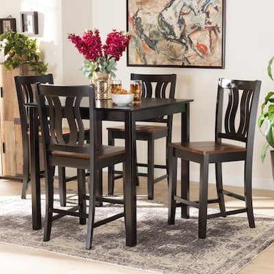 Fenton Modern and Contemporary Transitional 5-PC Pub Set