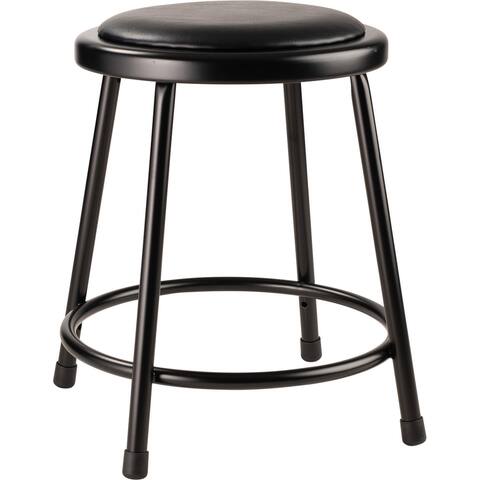 NPS Black Vinyl Padded Stool