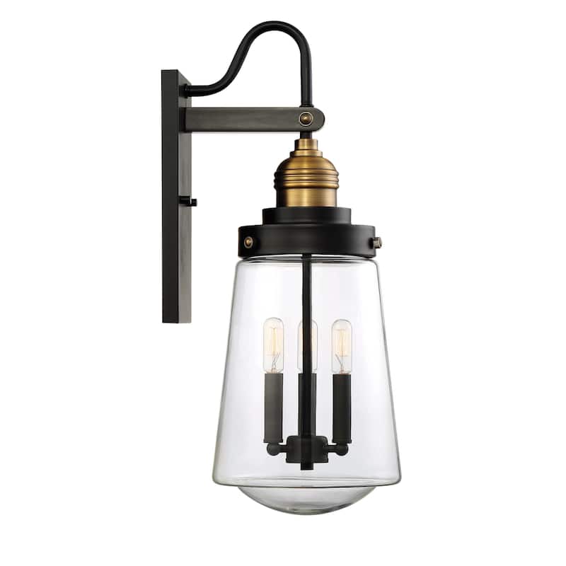 Macauley 235" 3-Light Outdoor Wall Lantern