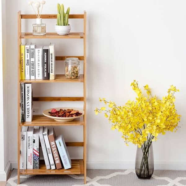 4 Shelf Multifunctional Plant Flower Display Stand Storage Rack