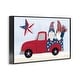 preview thumbnail 3 of 7, Stupell Patriotic Gnomes in Truck Framed Giclee Art Design By Yvette St. Amant