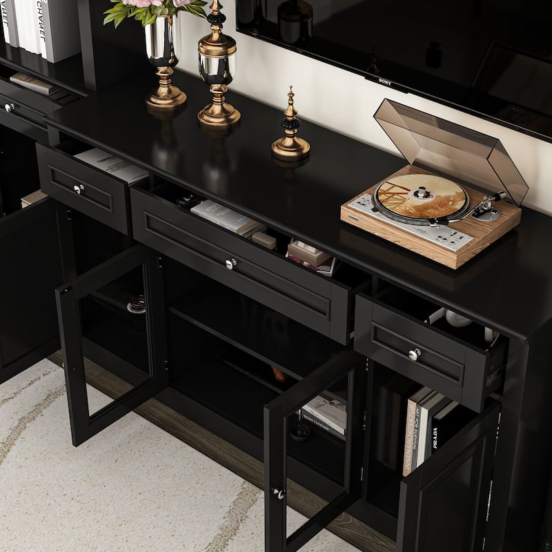 Entertainment Wall Unit /Bridge Multifunctional TV Stand Console Table