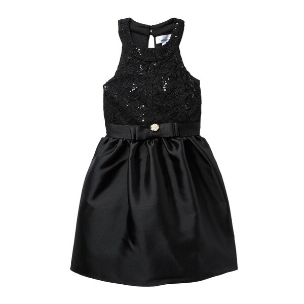 girls size 8 black dress