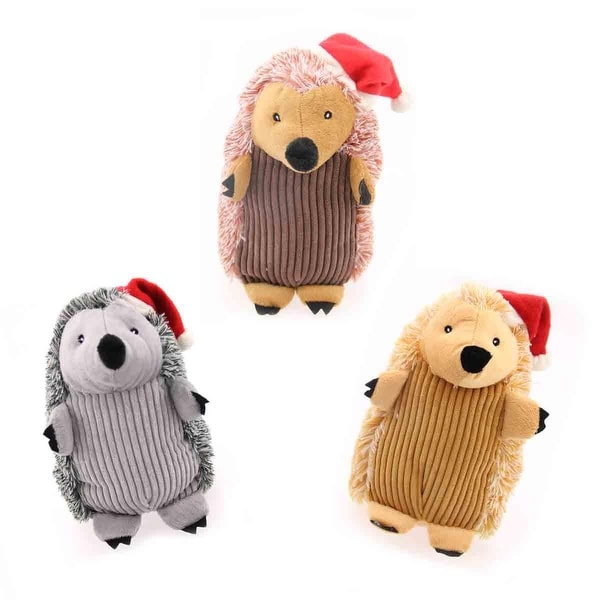 stuffed porcupine dog toy