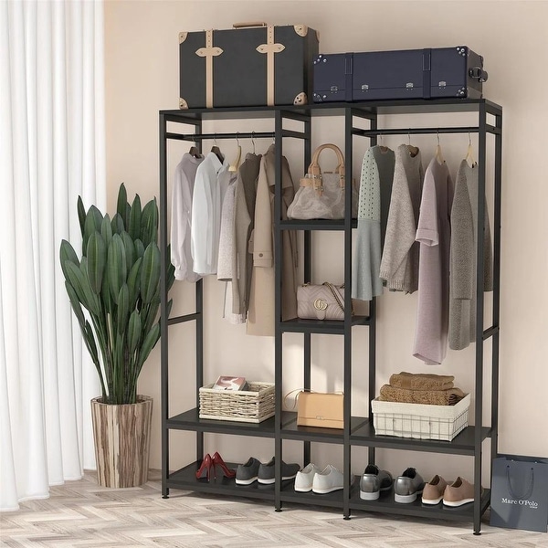 Double clothes rack shop bed bath and beyond