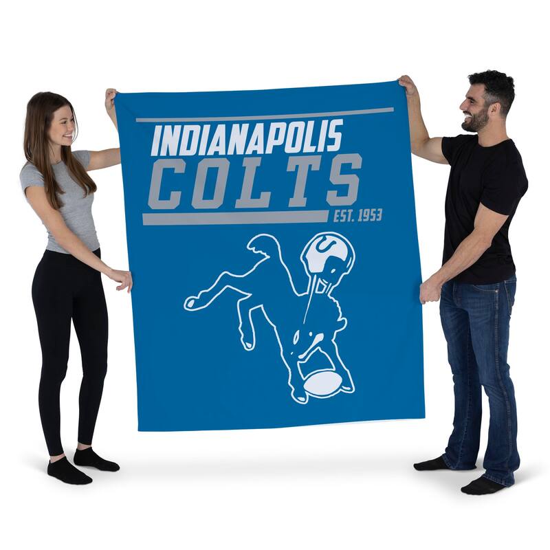NFL Indianapolis Colts 40 YD Dash Legacy Wall Hanging - 50"x60"