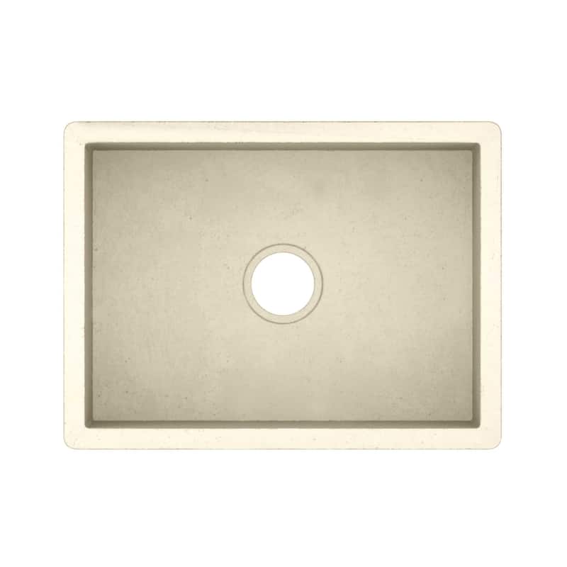 NativeStone Farmhouse 24" Kitchen Sink - 24" x 18" x 10.25"