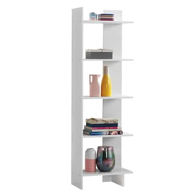 Costway 1PC/2PCS 5-Tier Bookcase Storage Open Shelves Display Unit