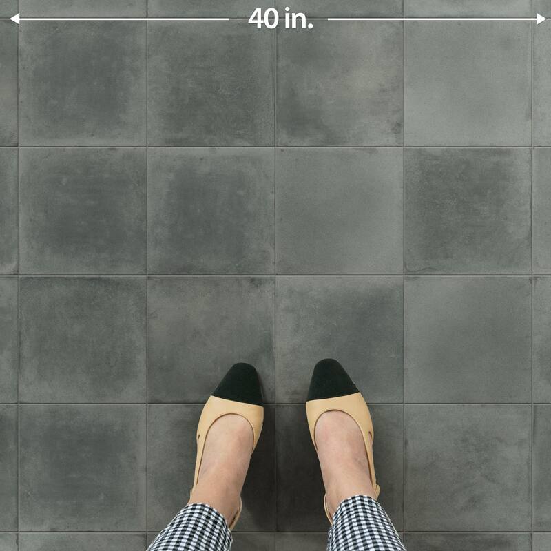 Merola Tile Kings Barna Sarria 17-5/8" x 17-5/8" Ceramic Floor and Wall Tile