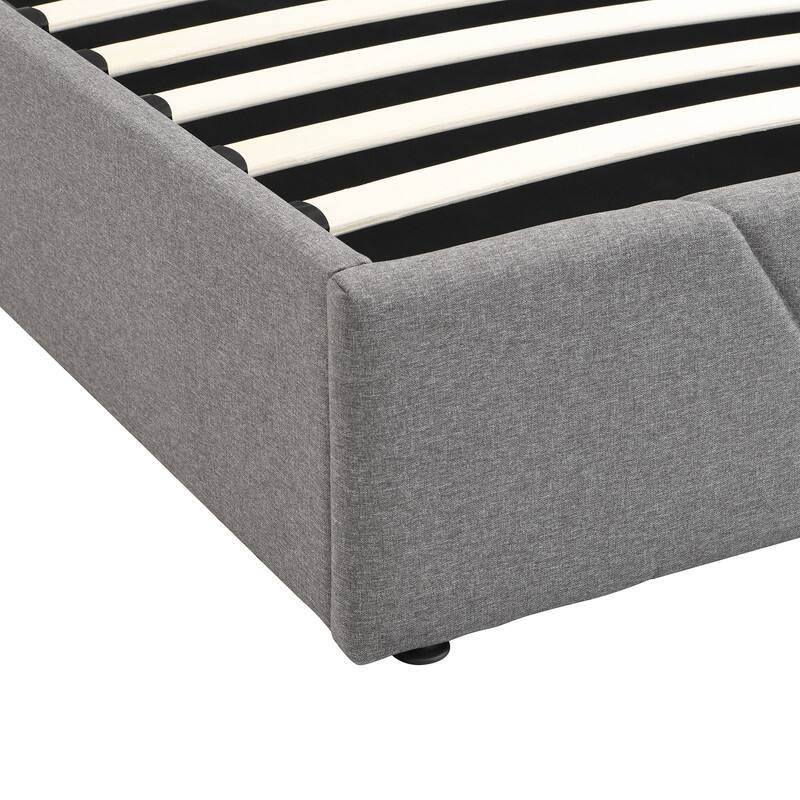 Queen/Full Size Storage Platform Bed