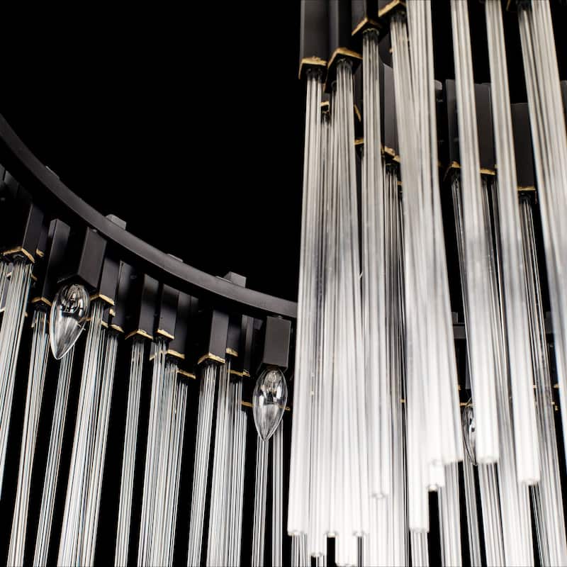 Varaluz Matrix Chandelier - 40"D x 40"W x 42"H