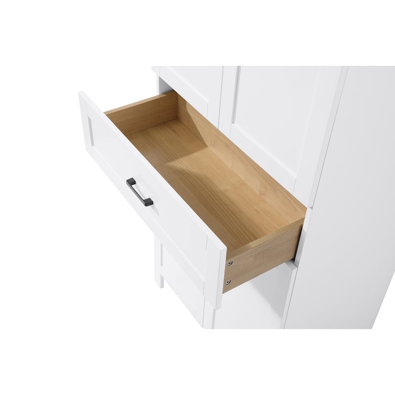 Fresco 24-28 Inch Bath Storage Cabinet