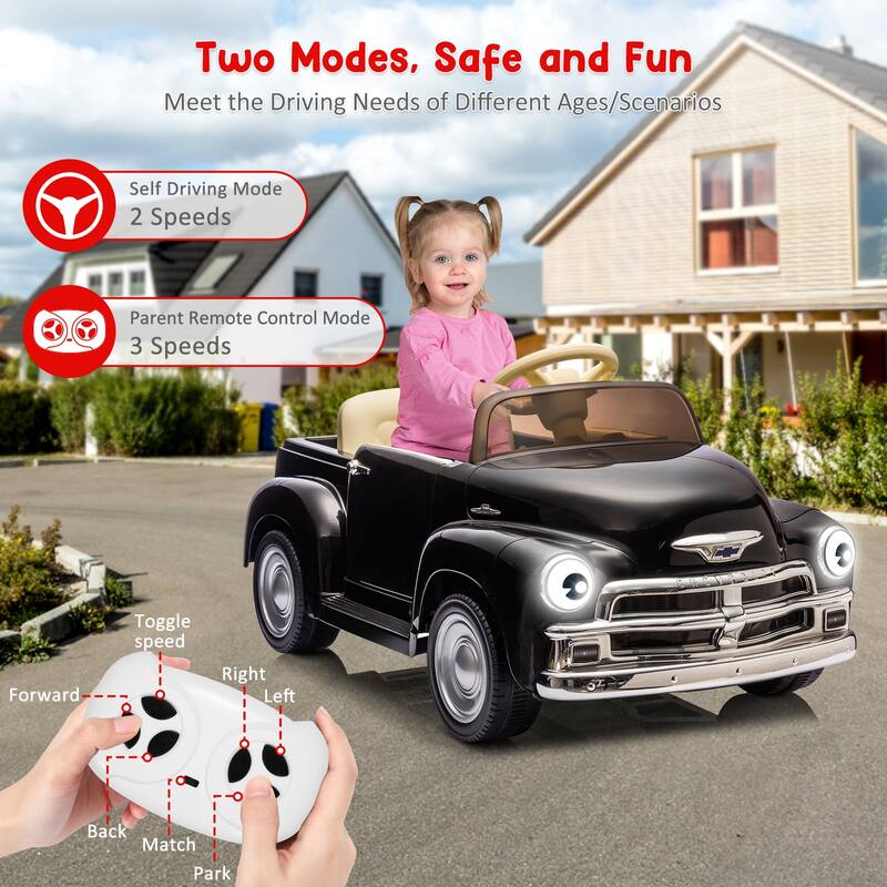 12V Licensed Chevrolet Ride On Car Toys for Kids Best Gift