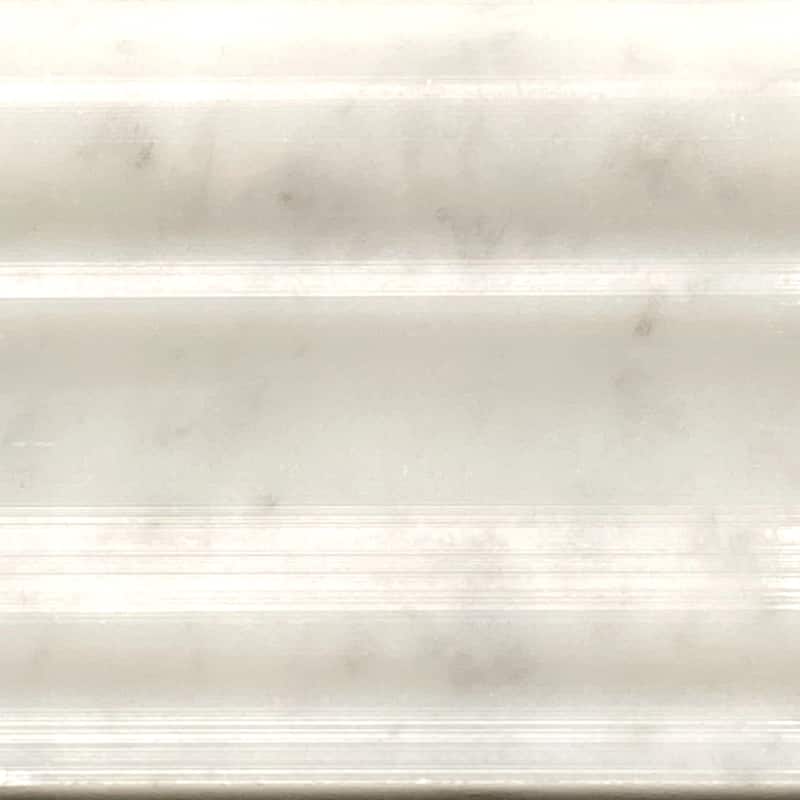Carrara Marble 2" x 12" Polished Pencil Liner