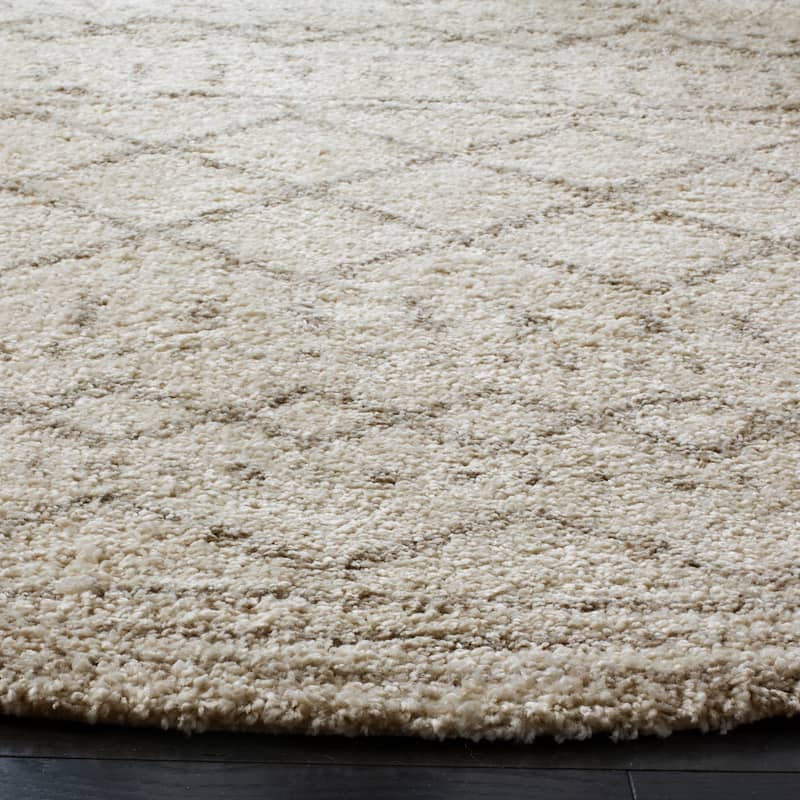 SAFAVIEH Arizona Shag Lotta Moroccan 1.2-inch Thick Rug