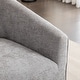 preview thumbnail 9 of 22, Roundhill Furniture Nice Modern Barrel Armchair, 360° Swivel