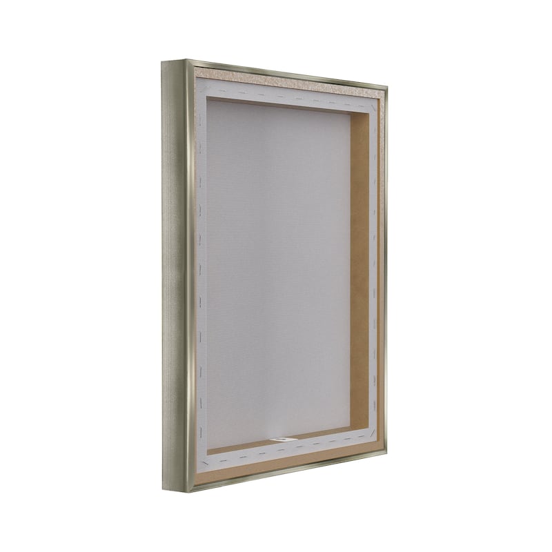 Stupell Botanical Drawing Green Black Design Floater Frame