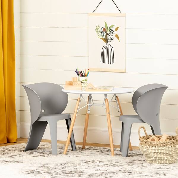 slide 2 of 4, South Shore Sweedi Kids table and chairs set