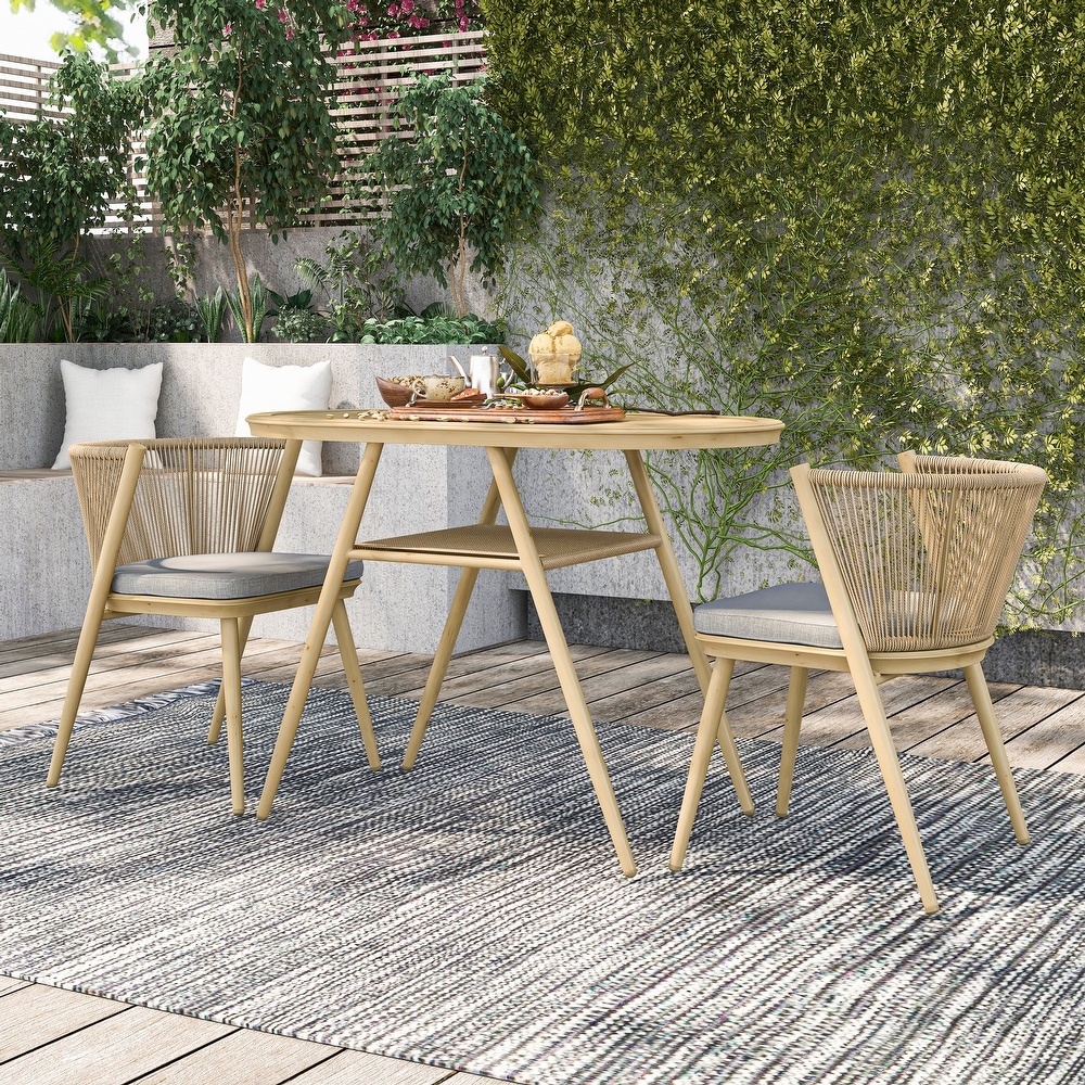 Modern outdoor bistro discount sets
