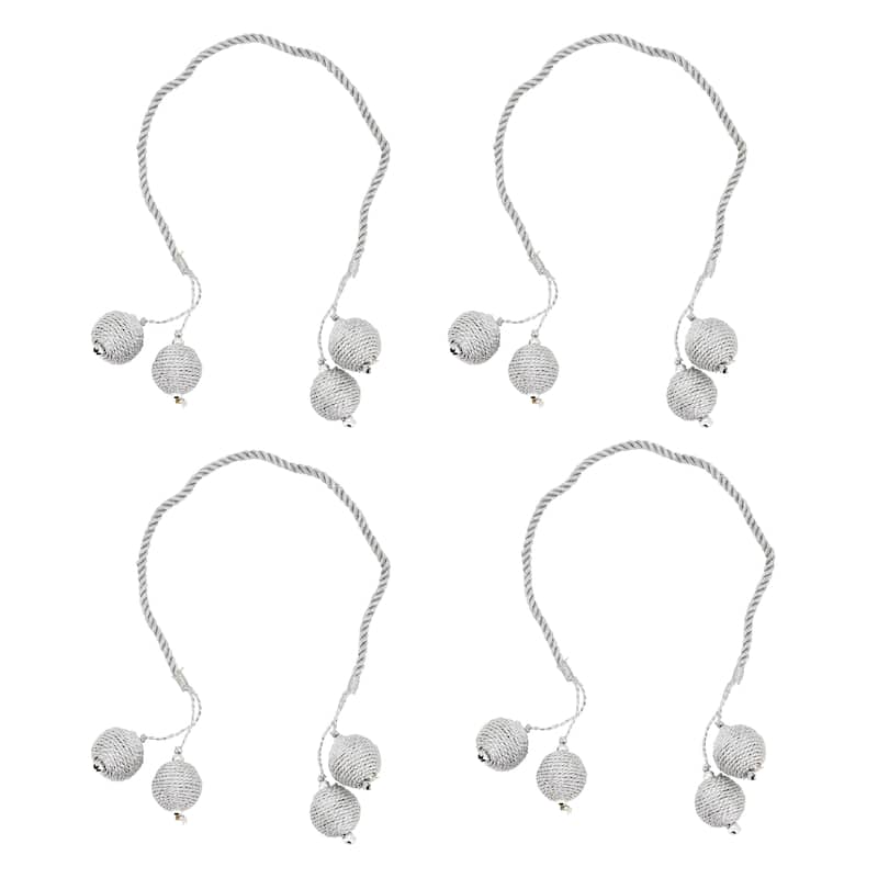 Radiant Zari Thread Napkin Ring (Set of 4)