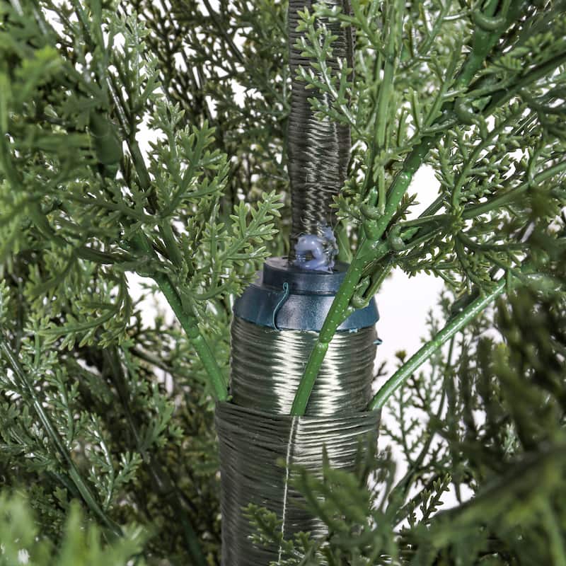 5FT Artificial Cypress Tree UV Resistant