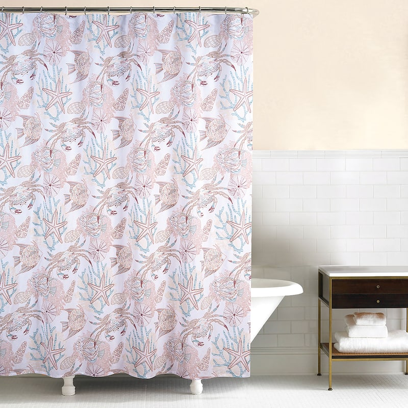 Key Biscayne 72x72 Cotton Shower Curtain