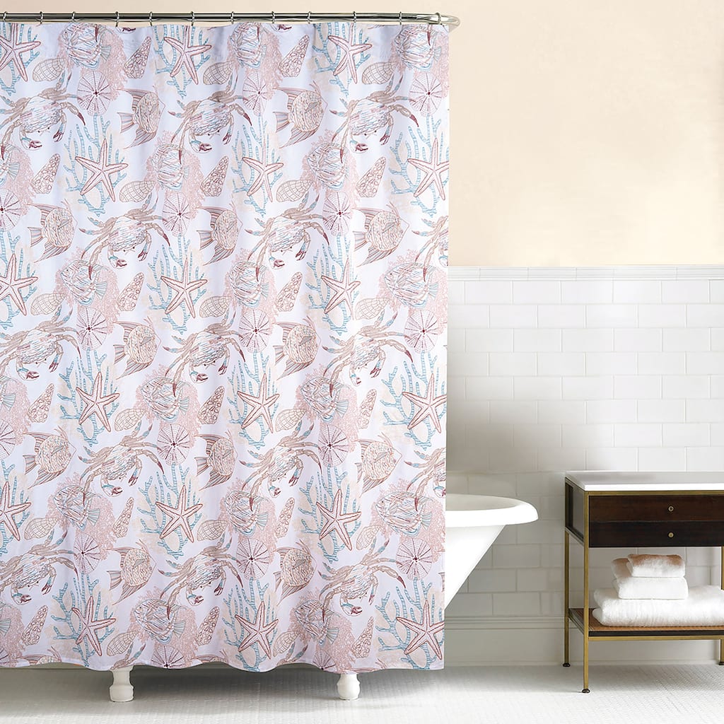 Key Biscayne 72x72 Cotton Shower Curtain