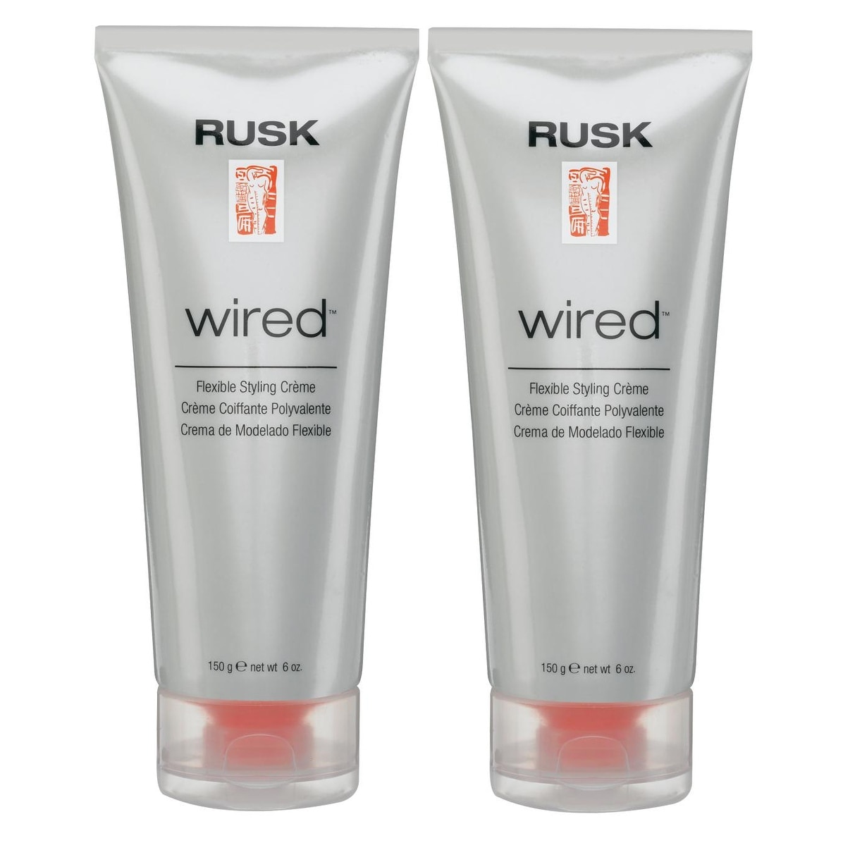 Rusk Designer Collection Wired Flexible Styling Creme 6 Ounce 2 Pack