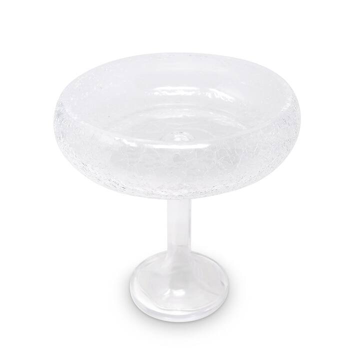 Tall Stemmed Salad Bowl, Liscio Ottico
