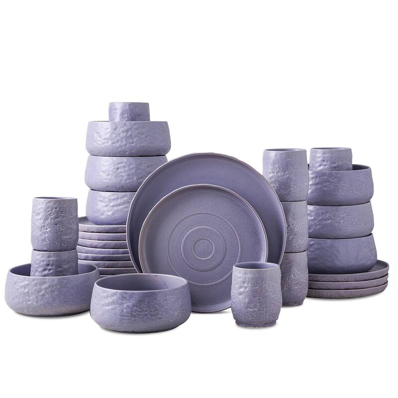 Stone by Mercer Project Shosai Stoneware Dinnerware Set